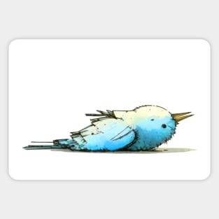 The Blue Bird Social Media is Dead to Me, No. 5 Sticker